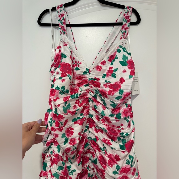 For Love and Lemons Petal Tank Dress - Carnation - Picture 3 of 14